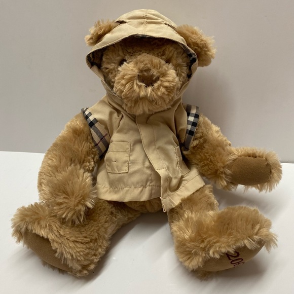 Burberry Other - Burberry Teddy Bear 2007 Raincoat Classic Plaid